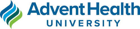 AdventHealth University logo.